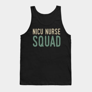 Nicu Nurse Squad Tank Top